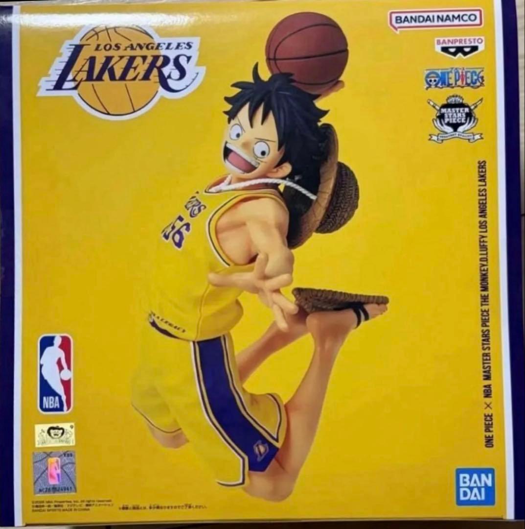 NBA LAKERS レイカーズ ルフィ フィギュア ワンピースベースショップ