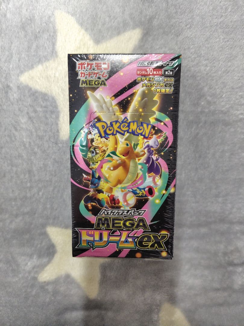ポケモンカードゲーム MEGA ドリームex1BOX 新品未開封品シュリンク付き 512d2191f46f2bdc8a02c576a93493