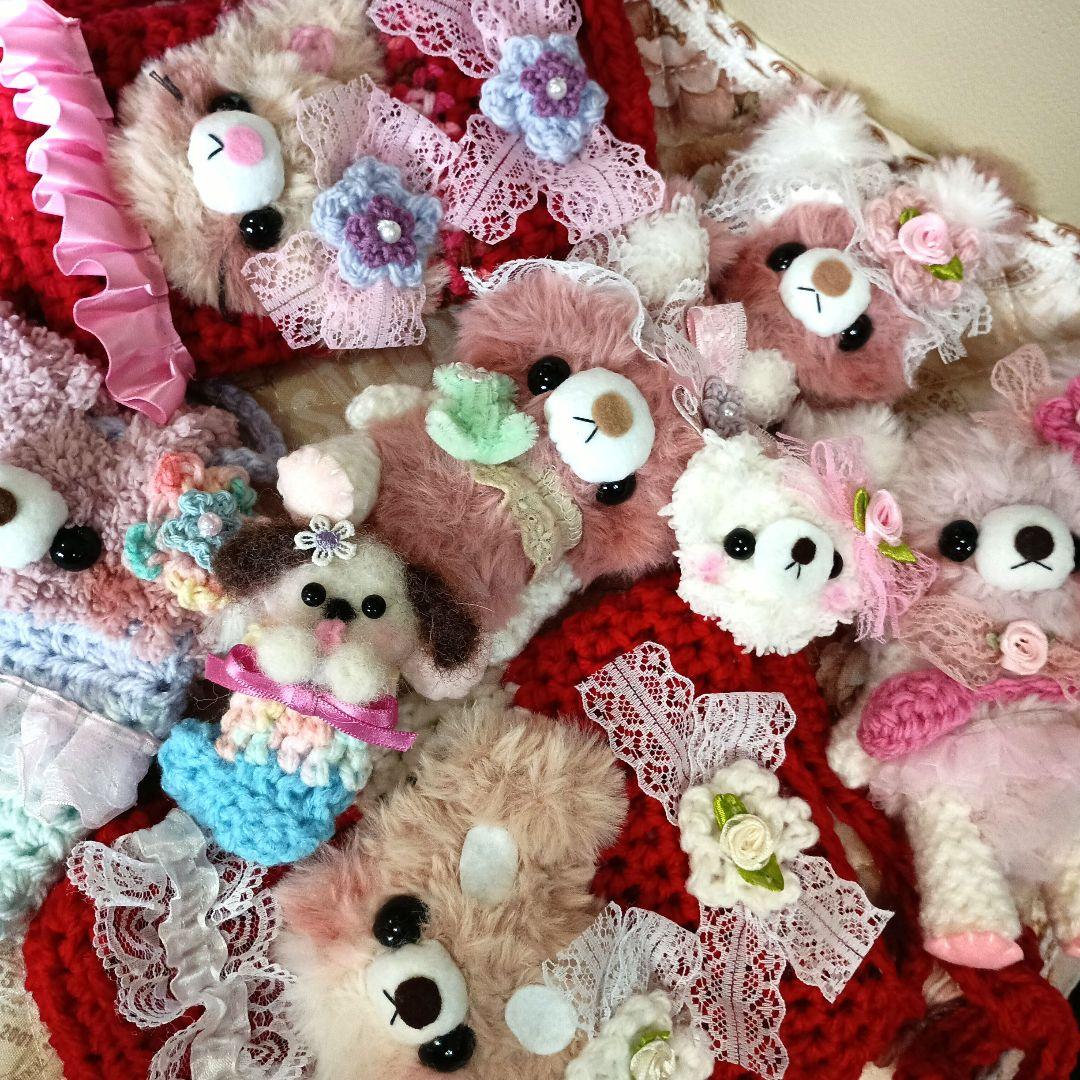 シュークリームちゃん ハンドメイド ぬいぐるみ