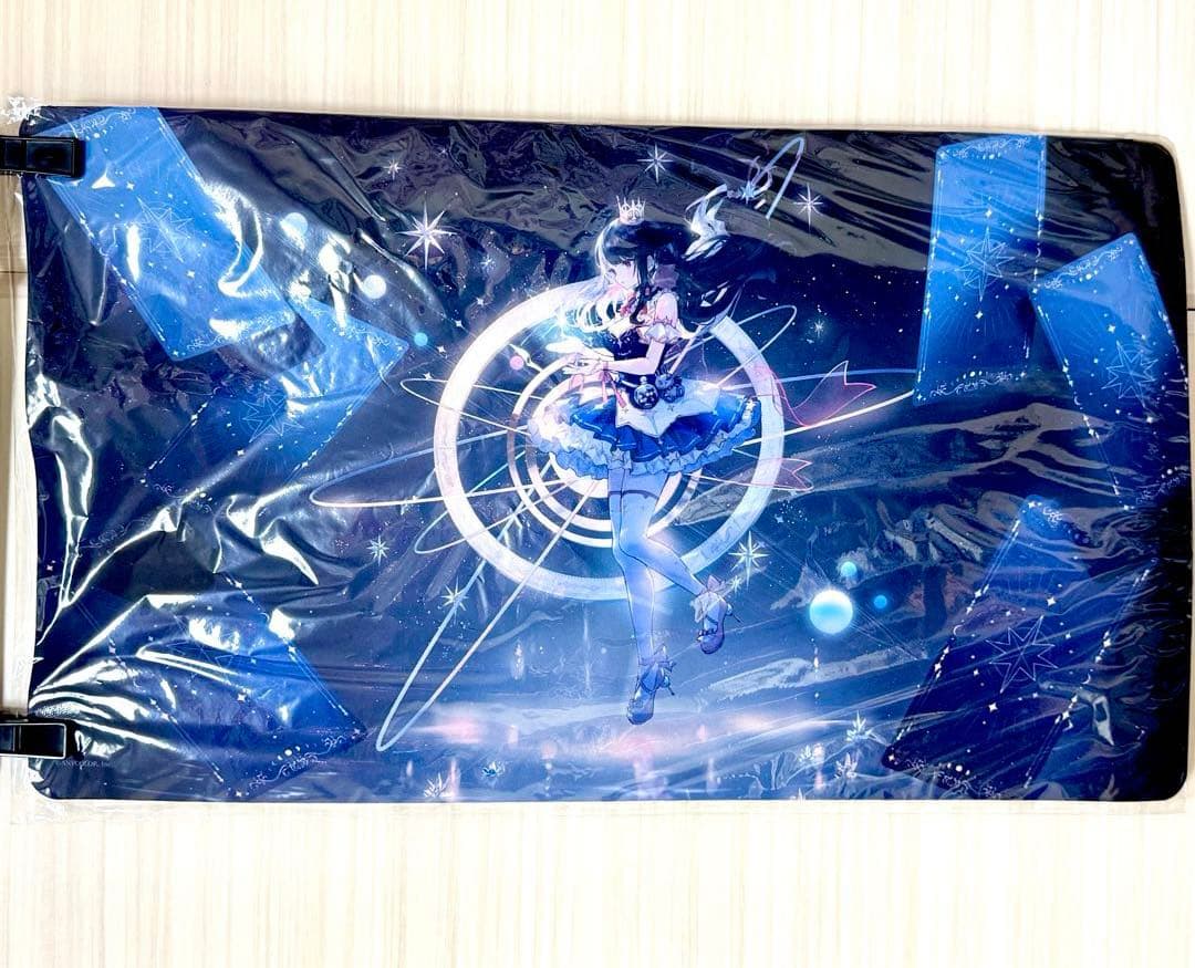 新品未使用 にじさんじ 夜見れな ラバーマット プレイマット デスクマット 新品未使用 にじさんじ 夜見れな ラバーマット プレイマット デスク