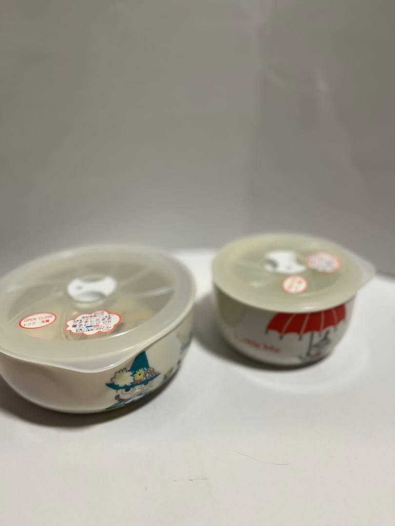 ムーミン 食品保存容器 /マグカップ/お皿/三つ仕切りプレート 定期お届け】 「ムーミン」暮らしの仕切り皿 ：6回シリーズ(ムーミン