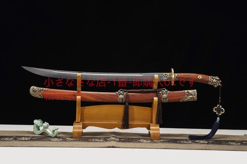 天禄（貔貅）清腰刀模様鋼 古兵器 武具 刀装具 日本刀 模造刀 居合刀 真田幸村拵え 六文銭朱鞘 模造刀｜【公式】模造刀・居合刀の専門店「忍屋」