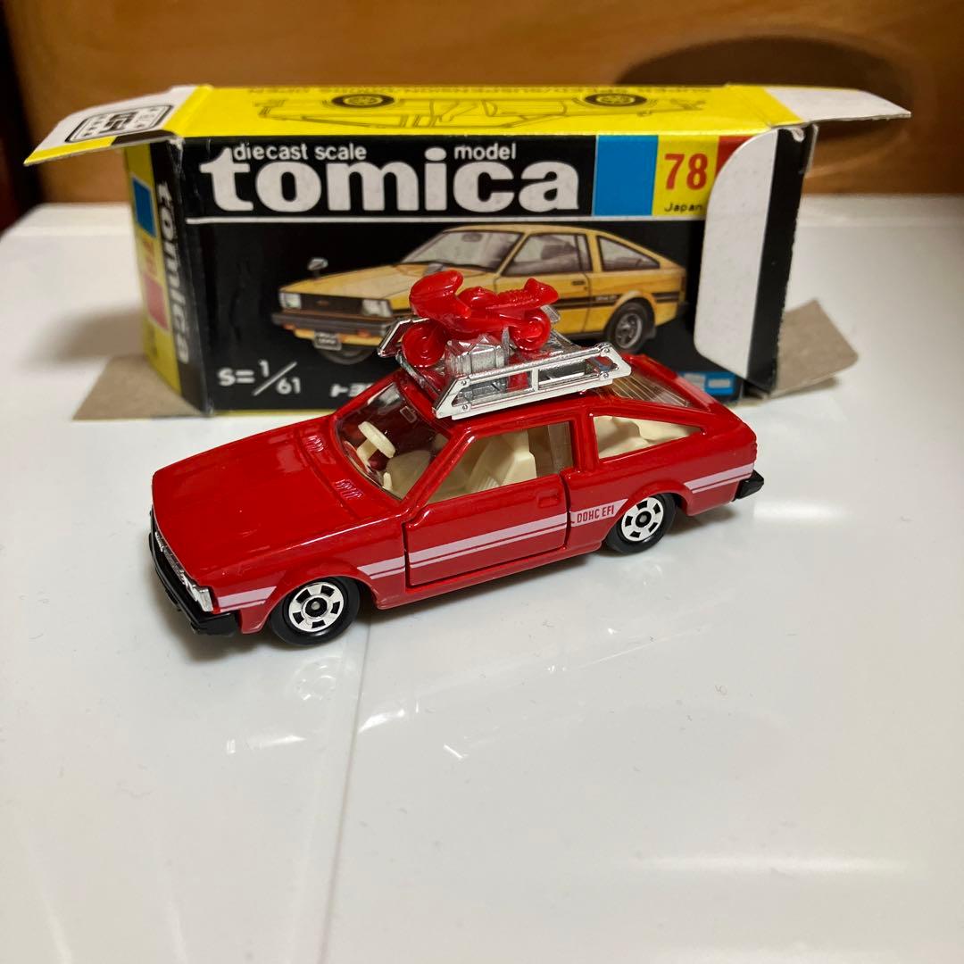 トミカ 78 トヨタ　カローラ　レビン　日本製 ミニカーショップ ケンボックス トミカ特注日本製☆78☆トヨタカローラ