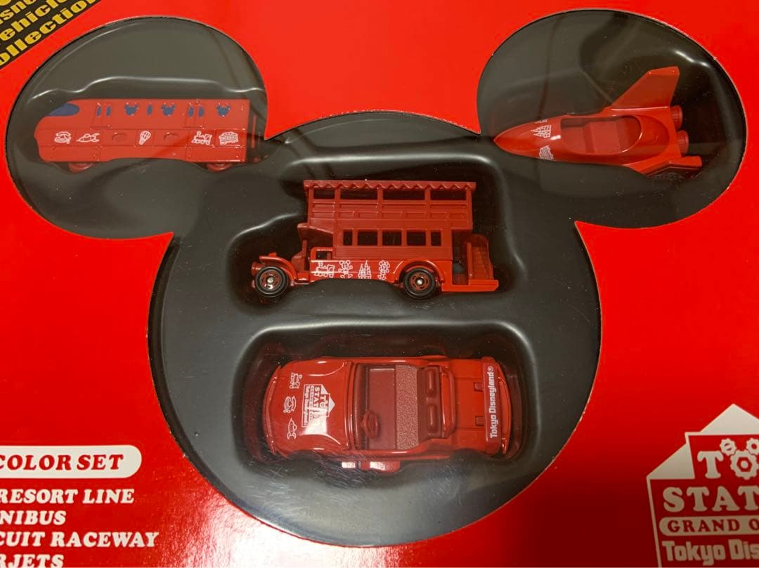 トミカ ディズニー トイ・ステーション グランドオープン記念 レッド