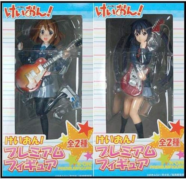けいおん！プレミアムフィギュア 中野梓 、平沢唯 全2種セット ○新品