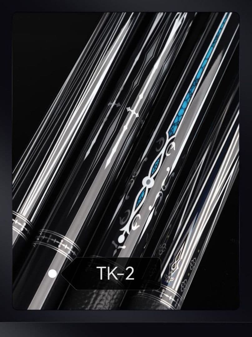 必見】【美品】FURY ビリヤードキュー TK-2 新品未使用 7点セット