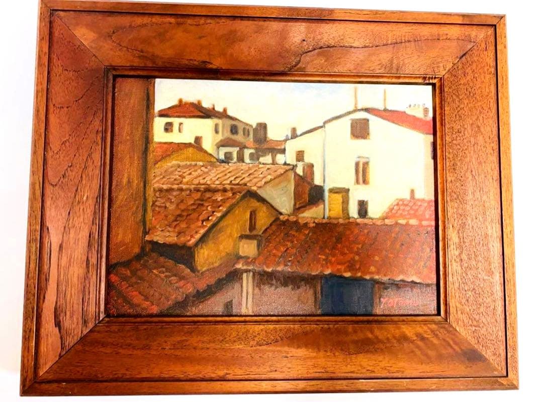 木枠油絵 油絵　個人収藏品 45cmx36cm 楽天市場】油絵額縁 アートボックス35 アクリル付/220×273(F3)/裏板寸
