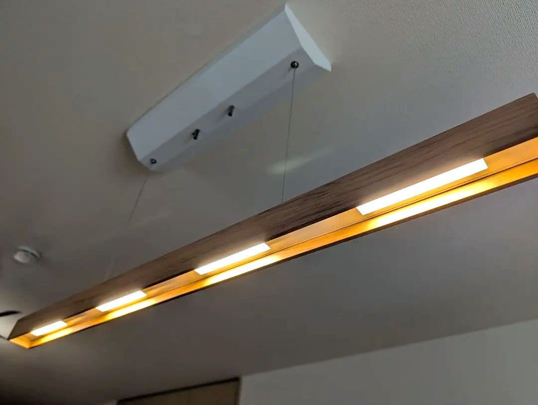 ウッド調 LED ペンダントライト ペンダントライト LED 60W 黒 ウォールナット｜ダクトレール用｜照明の