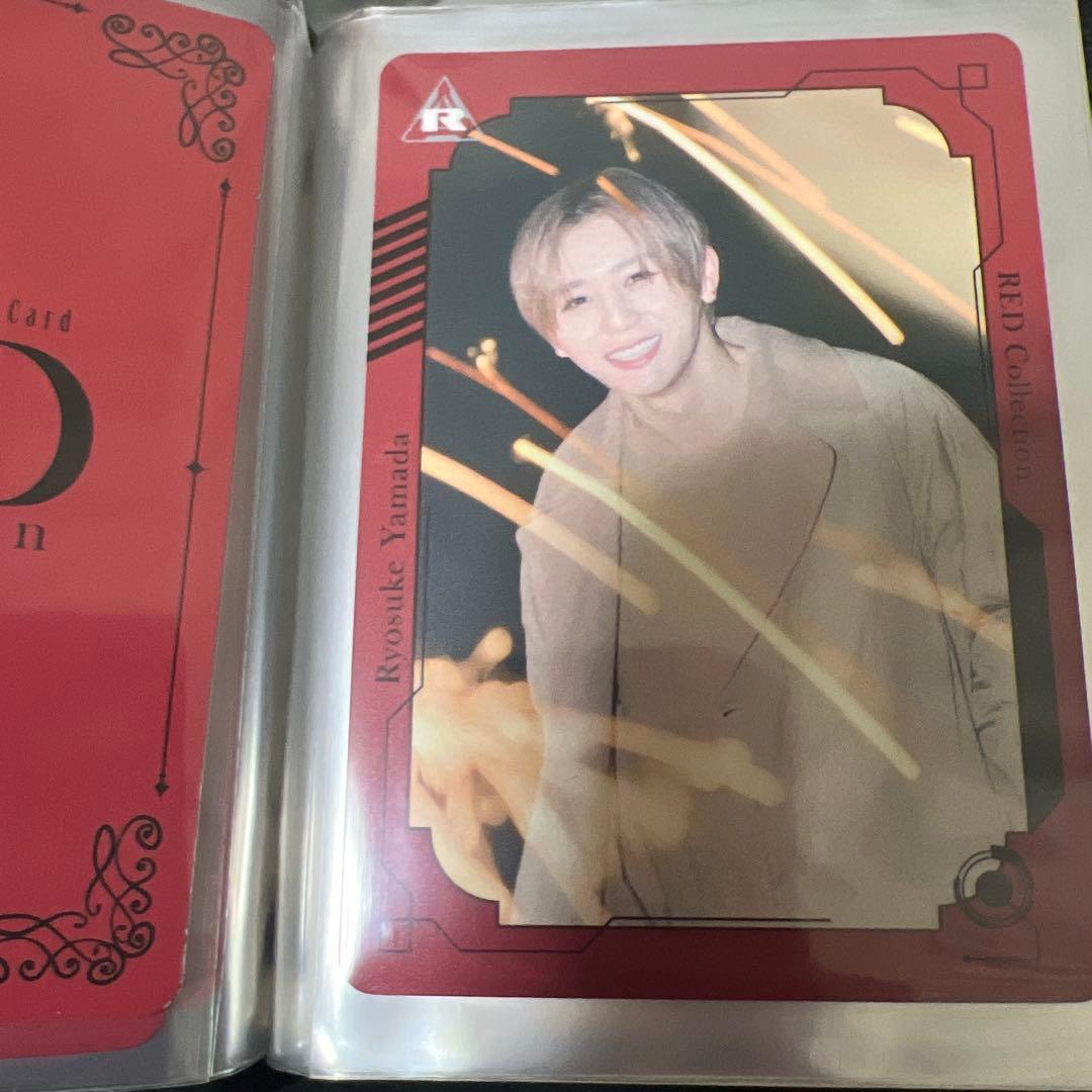 Ryosuke Yamada 山田涼介 RED カードホルダー カード8枚 - メルカリ
