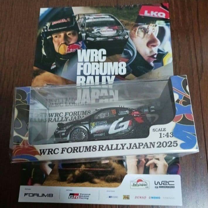 WRC フォーラムエイト ラリージャパン2025 会場限定 #18勝田貴元選手