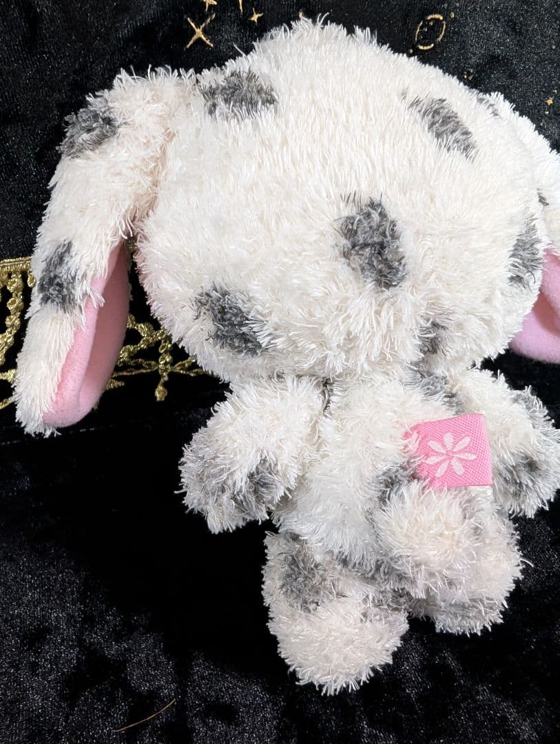 希少】シュガーバニーズ ぬいぐるみ ぶちうさ 刺繍入りアイスクリーム
