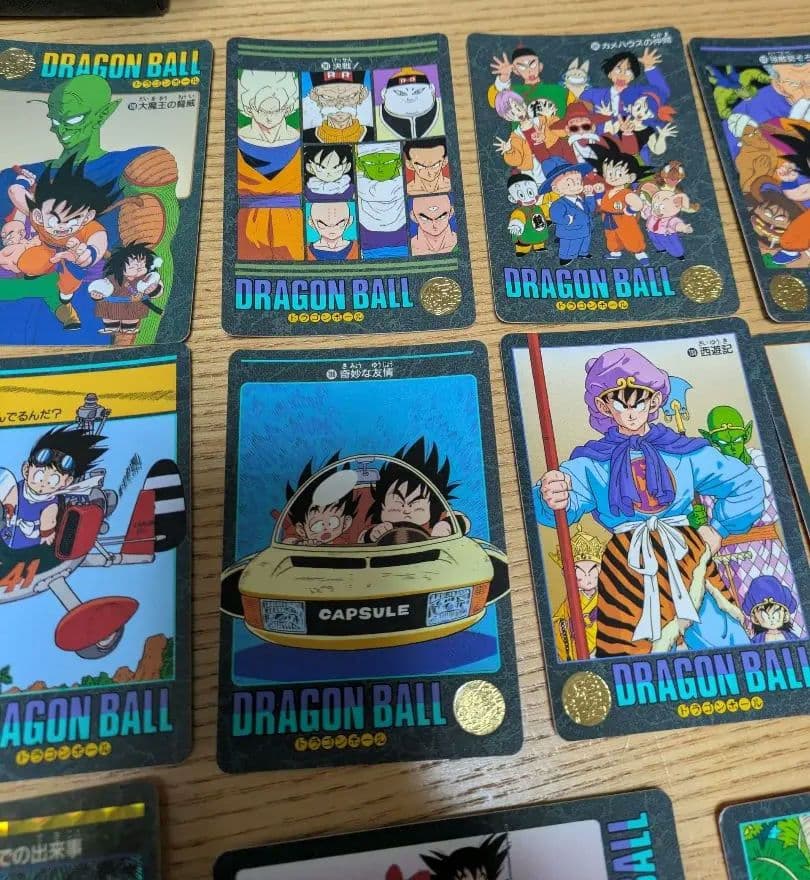 ドラゴンボール カードダス ビジュアルアドベンチャー 95EX キラ6枚