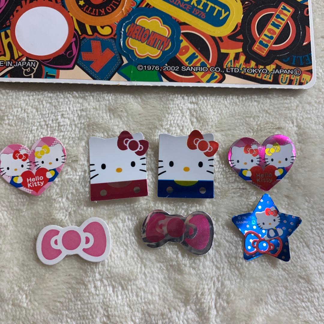 平成レトロキティちゃんシール キティシール帳 キティちゃんフレーク