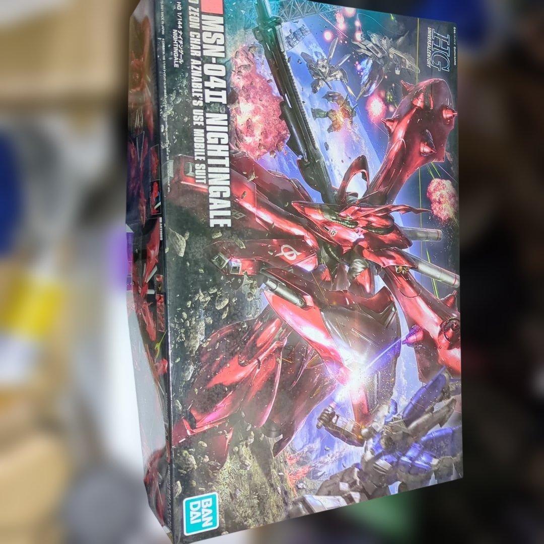 ロボット HG 1/144 MSH-04T Nightingale とろ＋ひまつぶし | ROBOT魂 [SIDE MS] ： ナイチンゲール（重塗装仕様