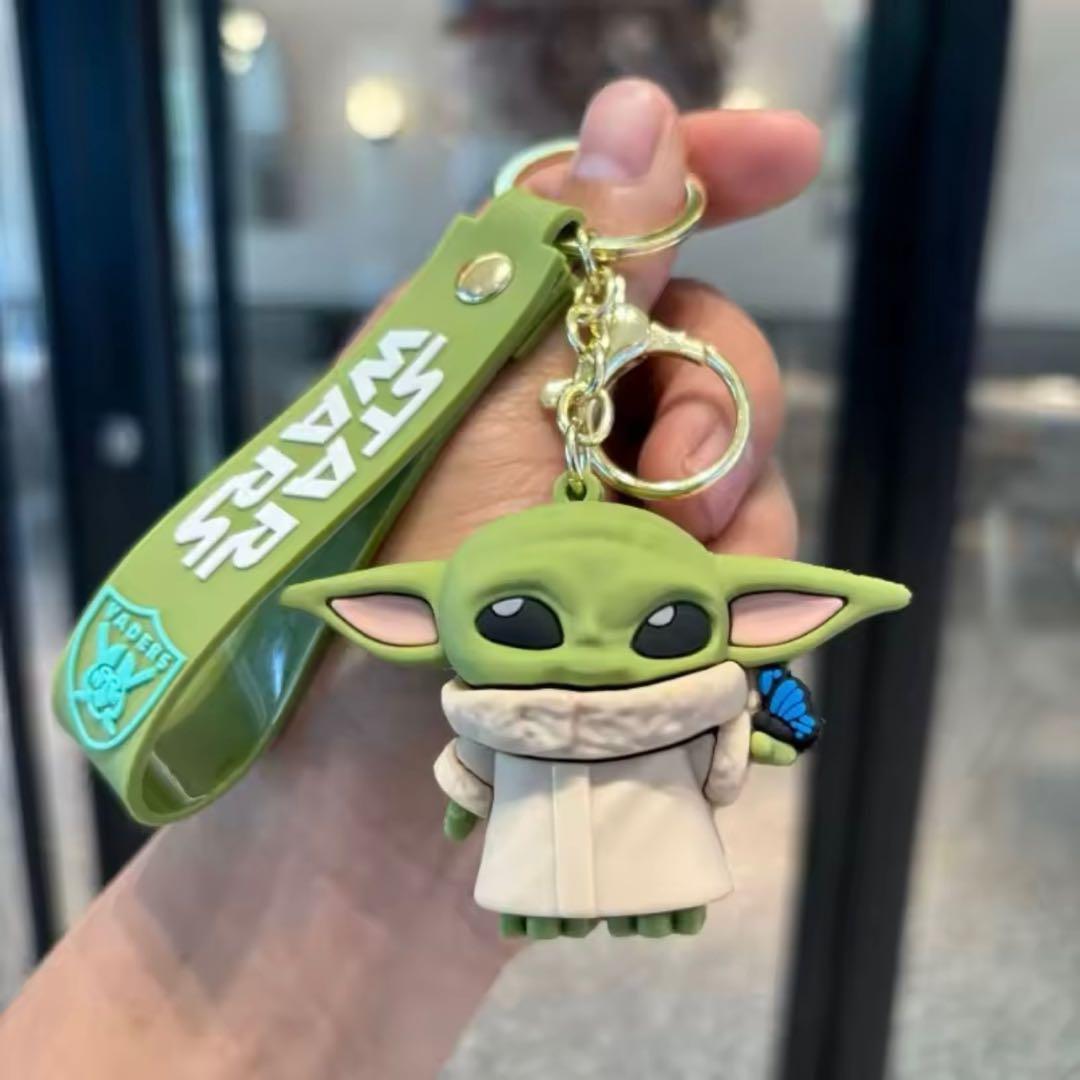 スターウォーズ ベビーヨーダ 真顔ver キーホルダー ストラップ - メルカリ