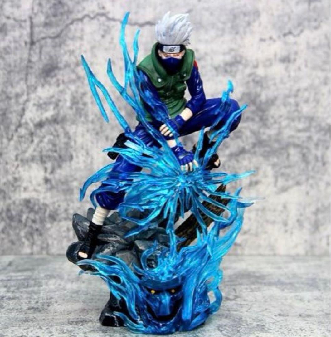 25cm ナルト カカシ - マイト•ガイ フィギュア ガレージキット 2セット
