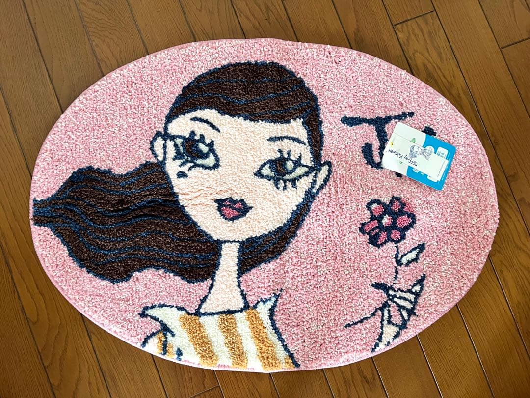 今週終了～ジェフリーフルビマーリのバスマット（ピンク）　キッチン・玄関にも 楽天市場】(SALE)Jeffrey Fulvimari(ジェフリー・フルビマーリ) JFハブ