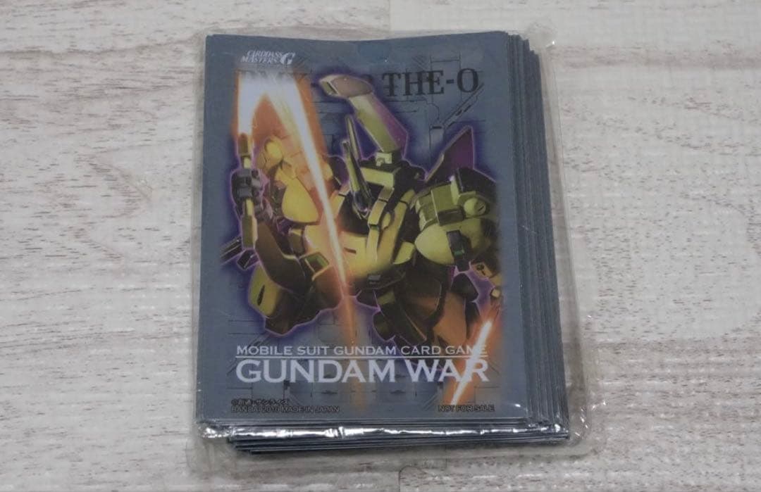 新品未開封 ガンダムウォー GW スリーブ大会優勝景品 ジオ ジ・オ THE