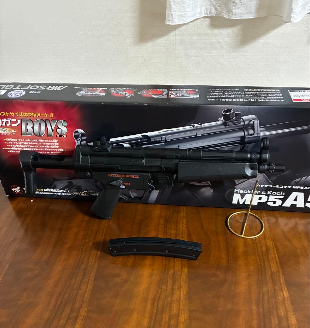 美品 東京マルイ カスタム品 H&K MP5A5 電動ガン 金属ピニオンギア