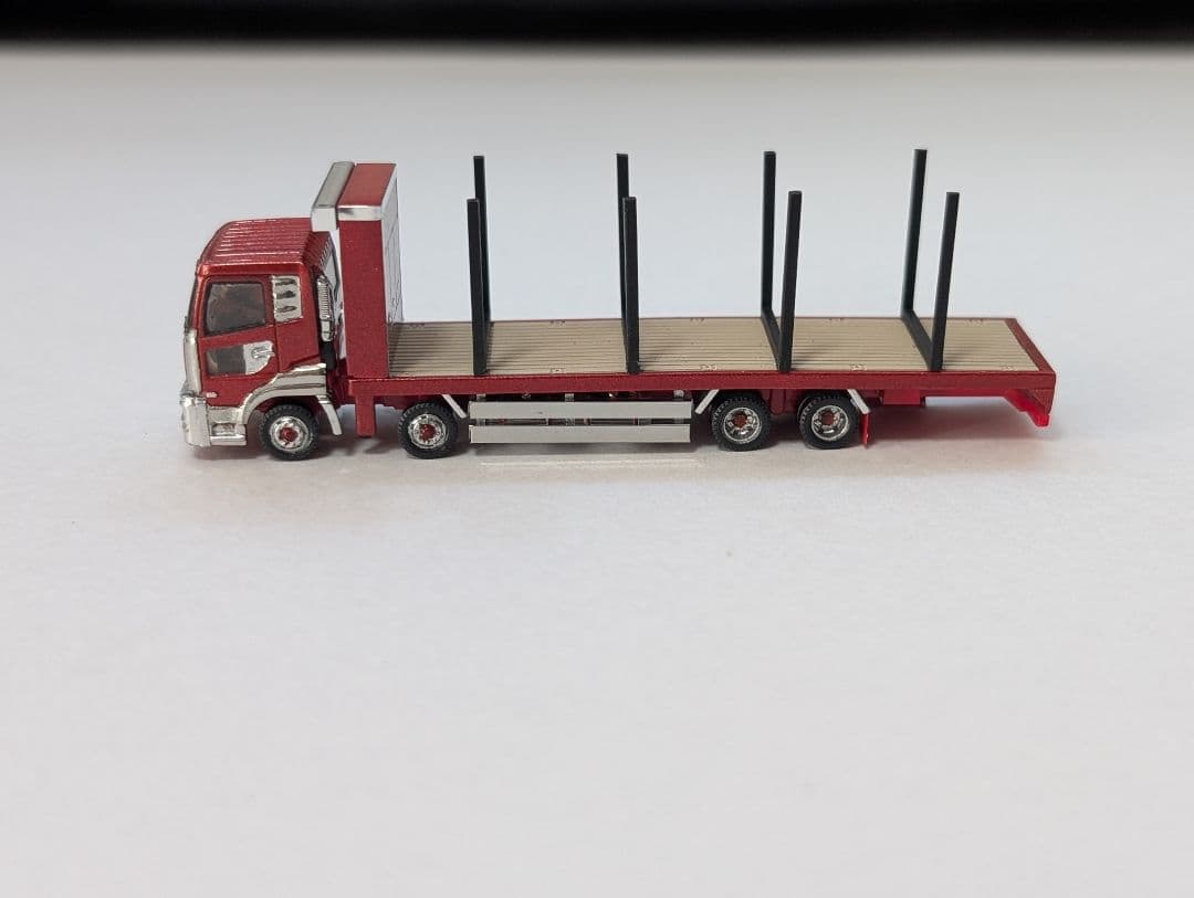 トミーテック トラックコレクション 改造 クオン 原木運搬車 - メルカリ