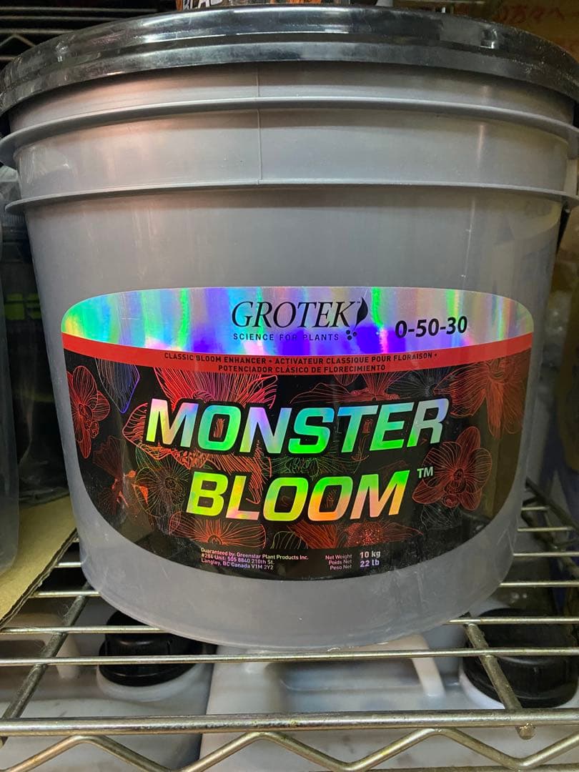 園芸養土・薬品 monster bloom Monster Bloom（モンスターブルーム）500g : 室内園芸専門店 Home