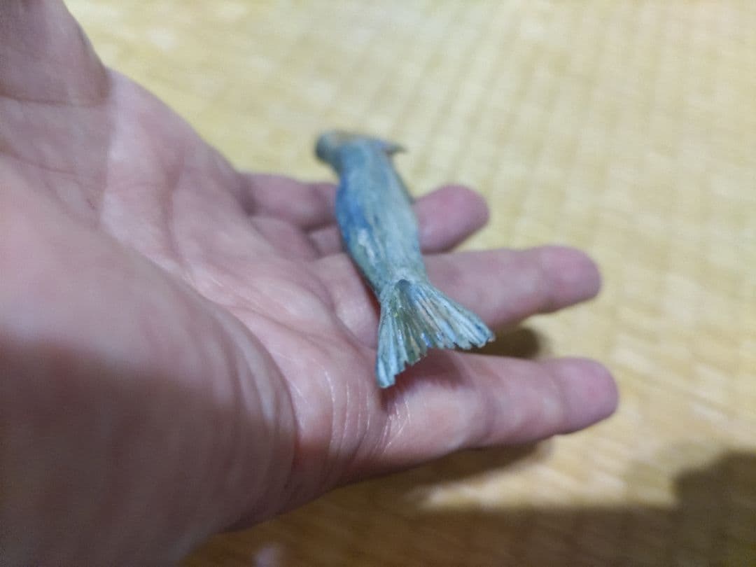 富永朝堂 木彫 干魚 見事な目刺鰯です！ - メルカリ