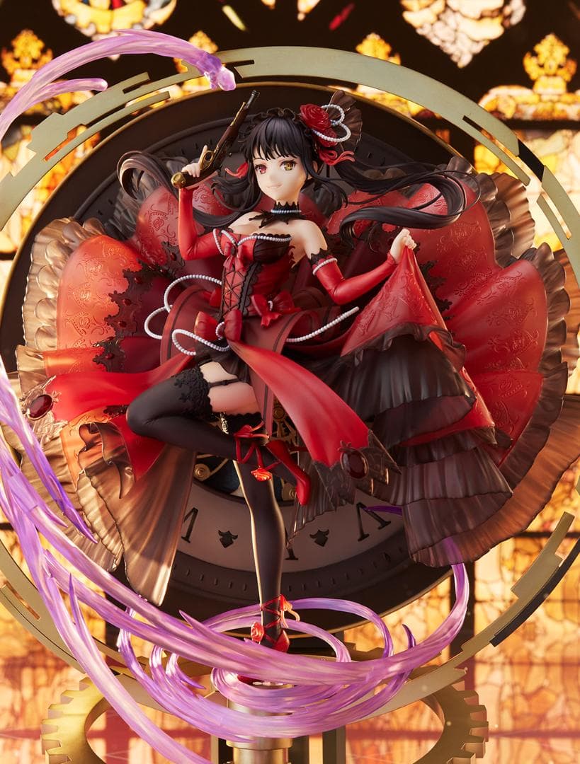 時崎狂三 - Pigeon Blood Ruby Dress Ver.-特典付き 特典】デート・ア・バレット 時崎狂三 - Pigeon Blood Ruby Dress Ver