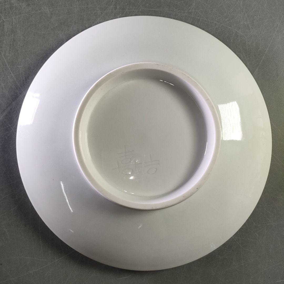 A1184-5/宮川喜吉 造/白磁彫花紋皿6客/共箱/飾皿/膾