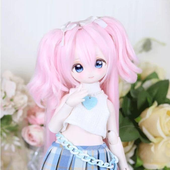 AX780 BJD 1/3 人形 ドール ウィッグ カツラ 耐熱 ハンドメイド - メルカリ
