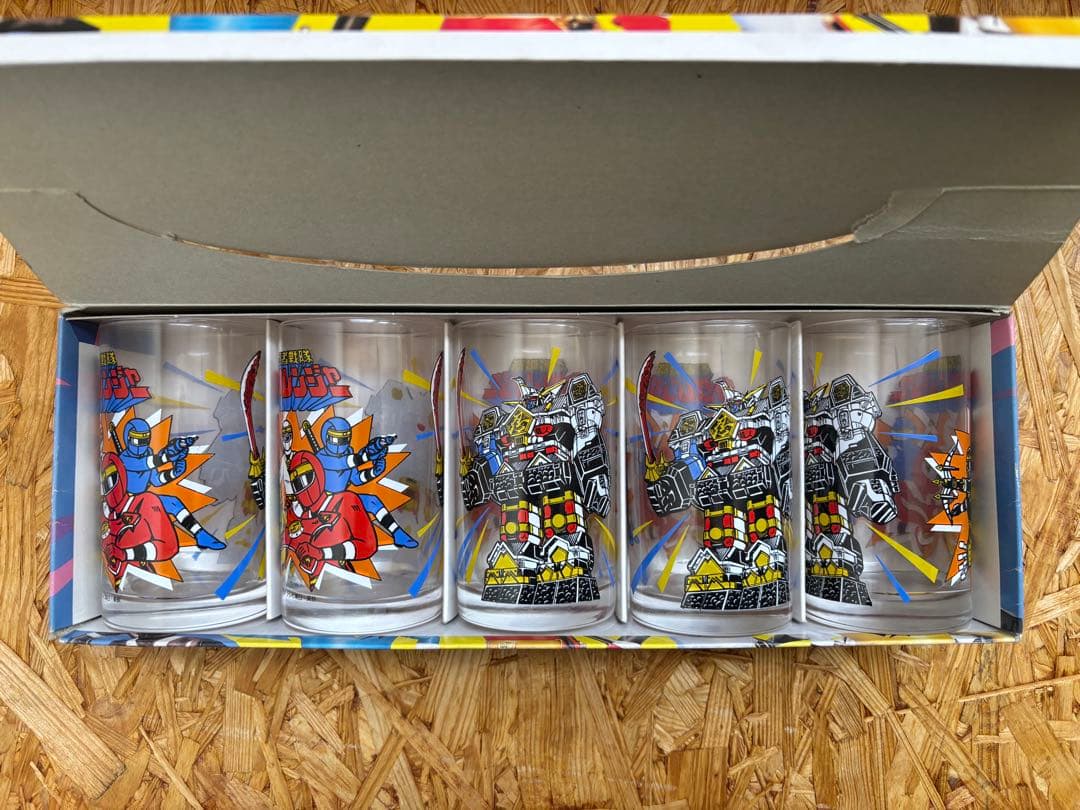 レア】カクレンジャー グラスセット 5個 未使用品 - メルカリ