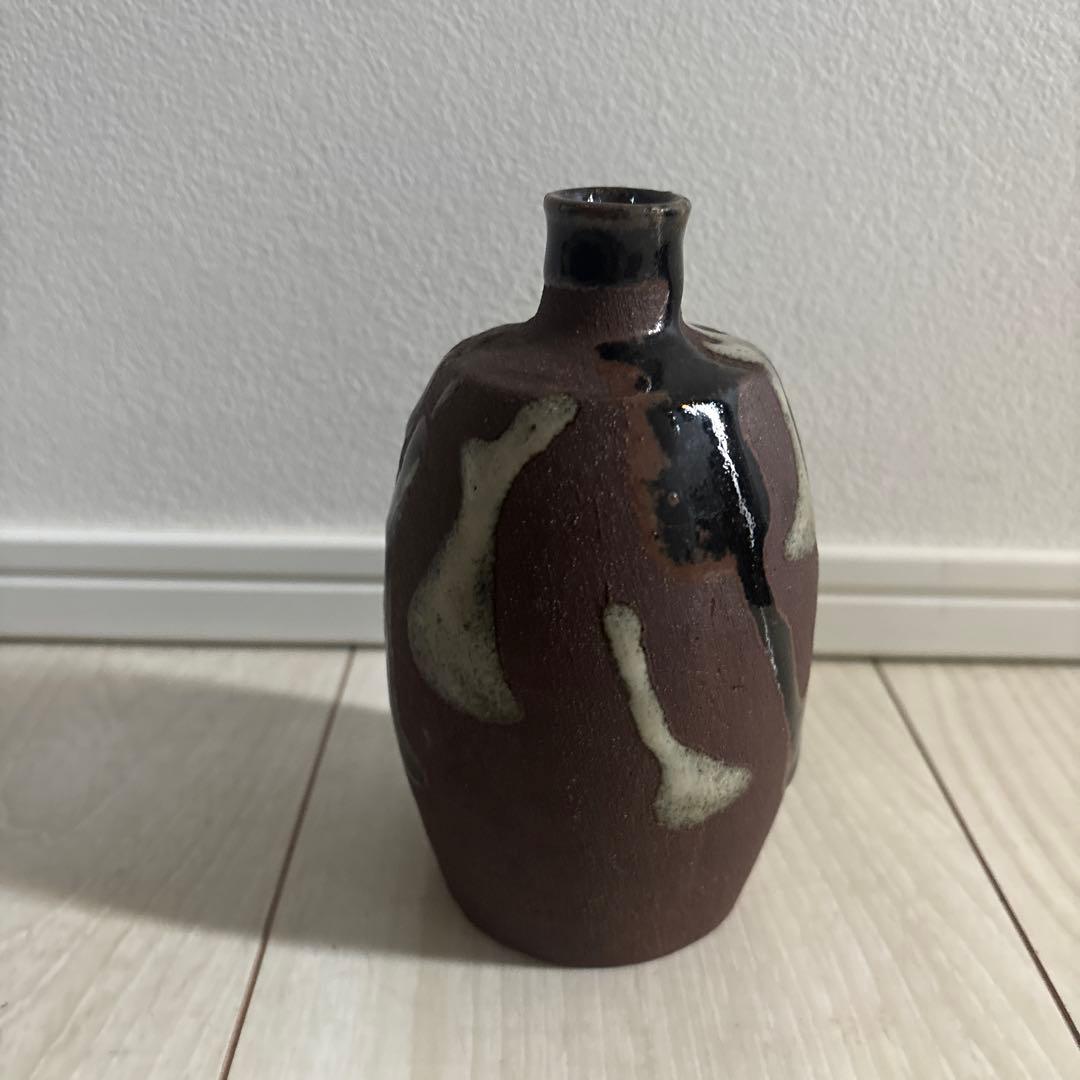 濱田庄司 流掛焼締徳利