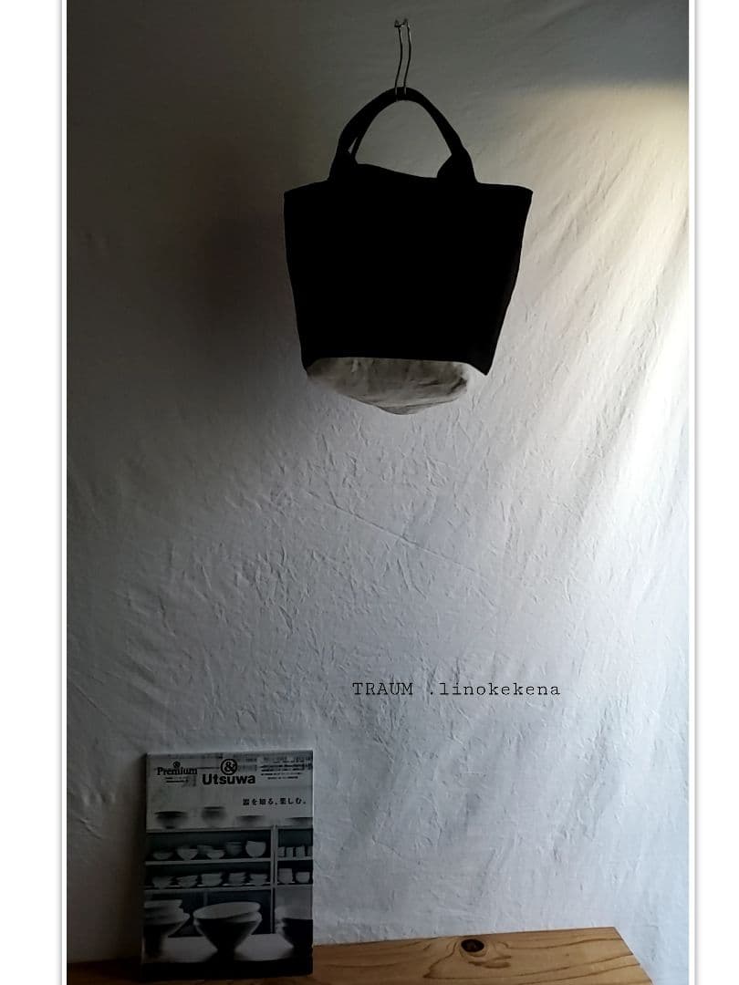 TRAUM.linokekena□new.336-originalリネンtote - メルカリ