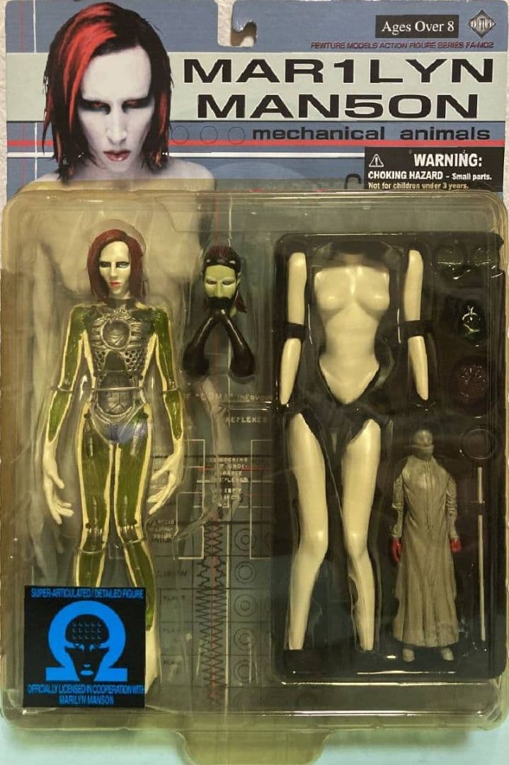 新品○マリリン・マンソン メカニカル・アニマルズ フィギュア○未開封