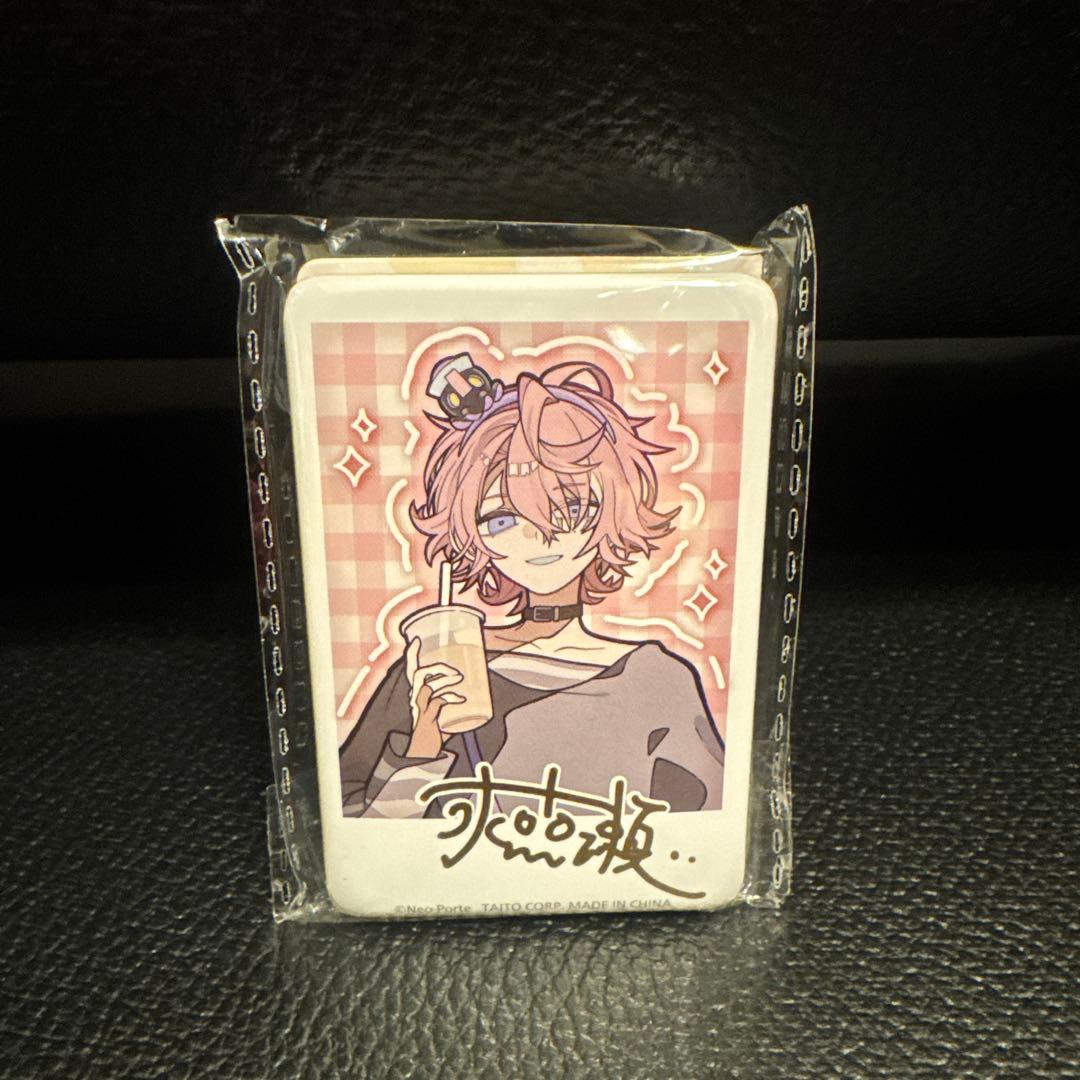 ネオポルテ Neo-Porte 水無瀬 描き下ろしスクエア缶バッジ Vtuber