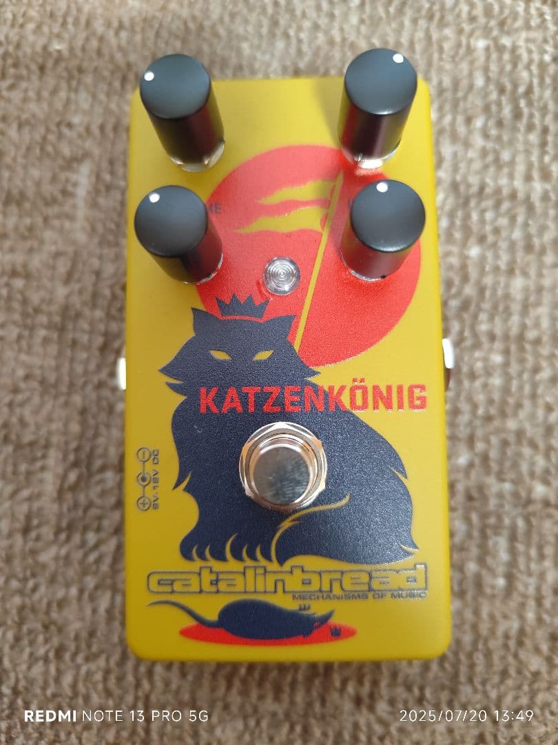 Catalinbread　Katzenkonig　エフェクター Katzenkönig – Catalinbread Effects