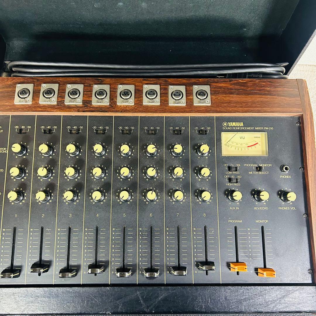 YAMAHA PM-210 ヤマハ アナログ ハードケース ミキサー - メルカリ