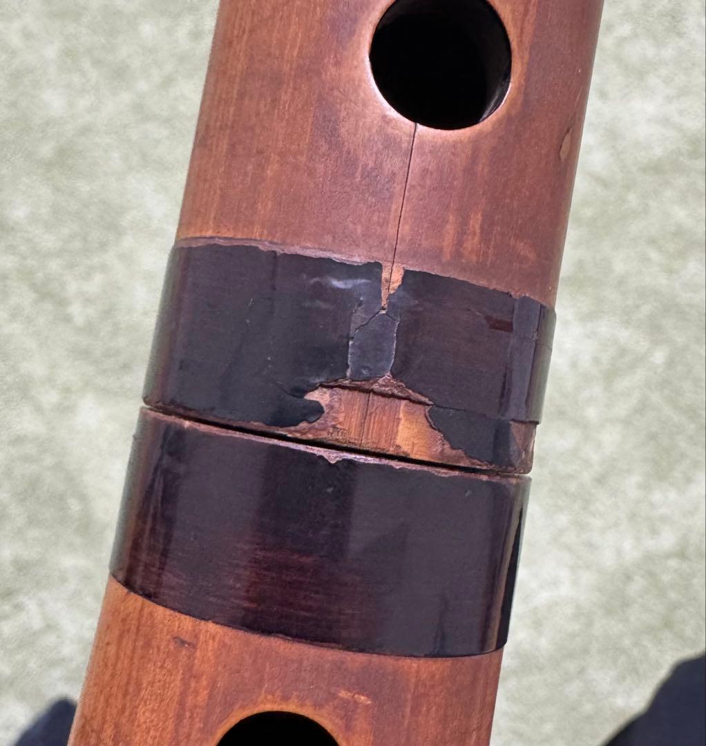 レトロ】琴古流尺八【坂野如延 銘】時代和楽器 - メルカリ