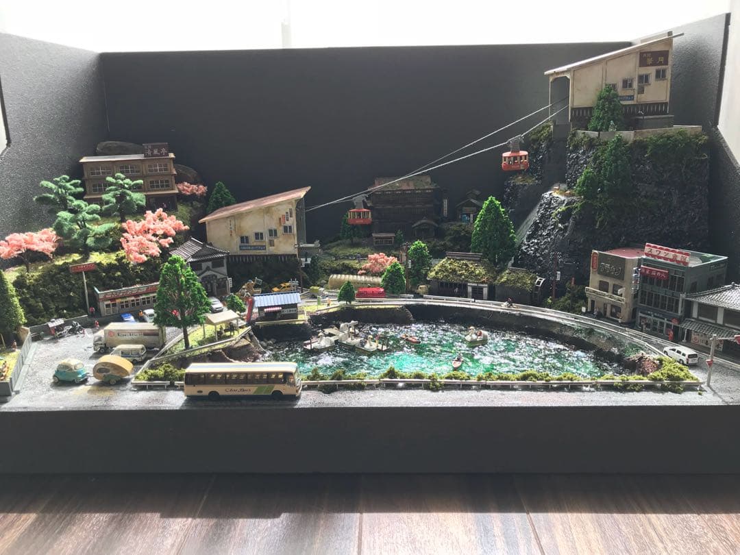 田舎の温泉宿 1/150サイズ【引取限定商品】 情感あふれる温泉街の情景を再現！1/150スケールの「建物コレクション