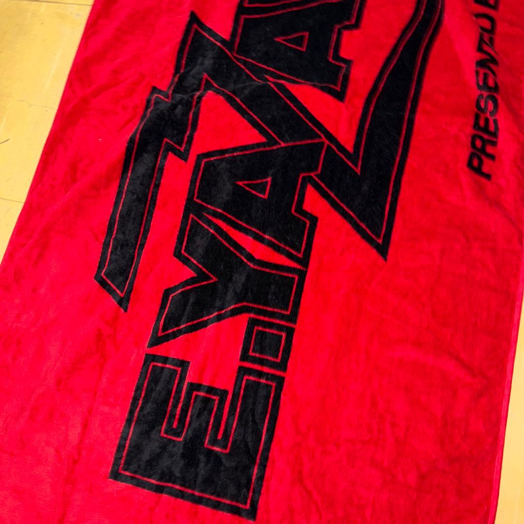 美品】矢沢永吉/ スペシャルビーチタオル レッド YAZAWA EIKICHI