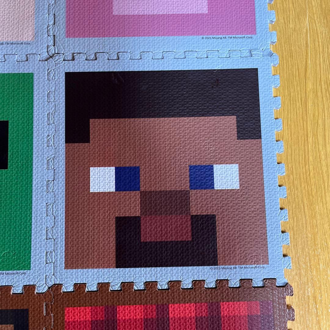 マインクラフト マイクラ ジョイントマット プレイマット パズルマット