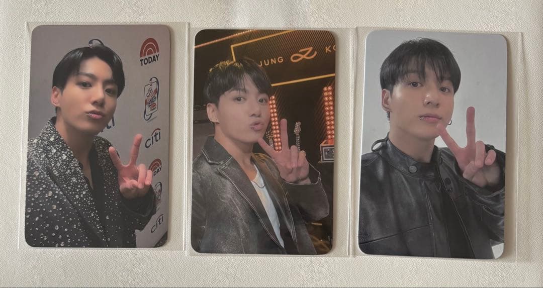 BTS ジョングク GOLDEN ラキドロ トレカ M2U コンプリート JUNGKOOK BTS - SOLO ALBUM GOLDEN M2U RECORD LUCKY DRAW PHOTO CARD