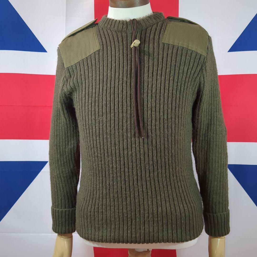 イギリス軍コマンドセーター （WOOLLY PULLY）【ネックコードNSN付