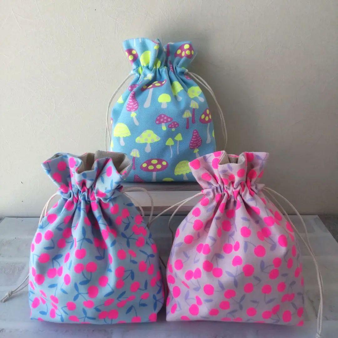 みゆみゆ様専用 ハンドメイド 巾着袋 6点 - メルカリ