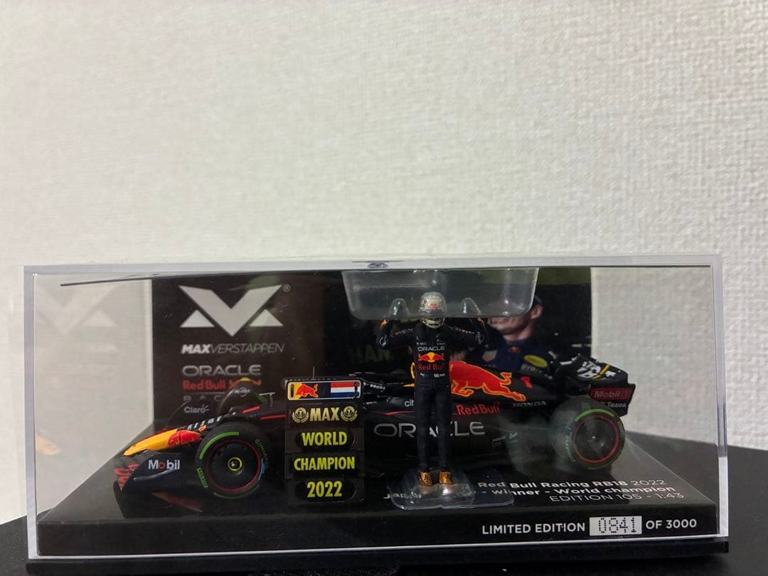 MINICHAMPS 1/43 レッドブルRB18 フェルスタッペン別注 フェルスタッペン 別注 #ミニチャンプス 1/43スケール #レッドブル
