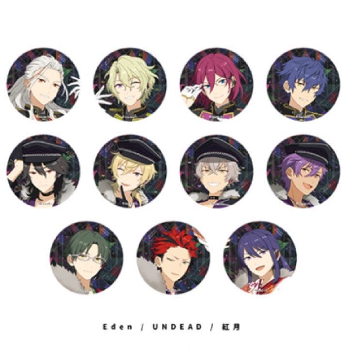 新品☆あんスタ☆Eden【巴日和】スタライ☆7th☆缶バッジ☆キャラ