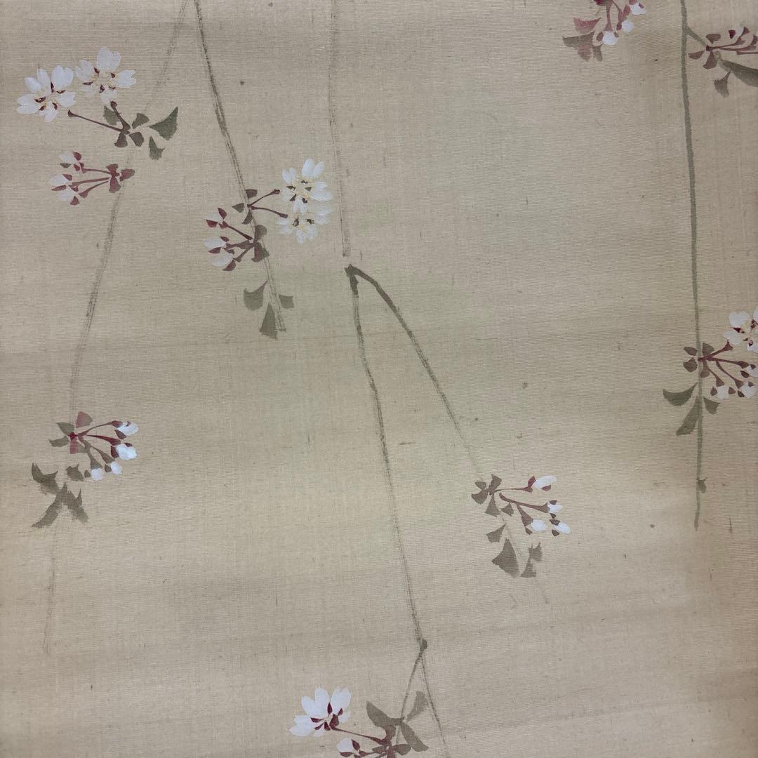 江戸時代中後期【森祖仙(狙仙)】 絹本淡彩 桜に猿 古美術 a8 - メルカリ
