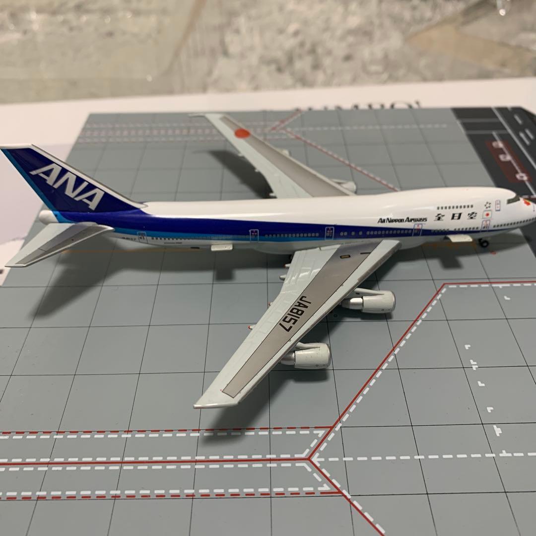 ANA 全日空 1/400 B747-SR100 ジャンボジェット 航空機模型