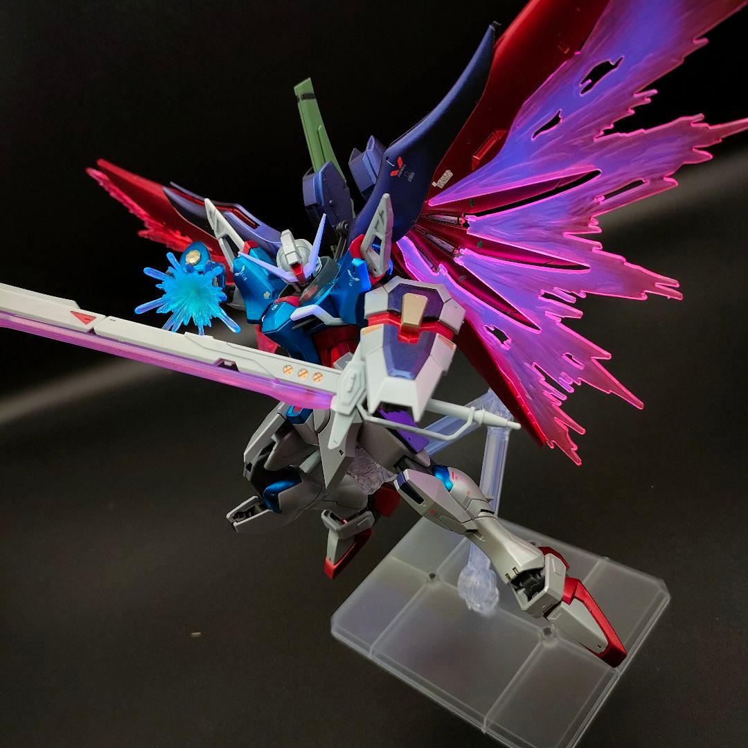 デスティニーガンダムspecⅡ ゼウスシルエットゴースト ガンプラ 塗装