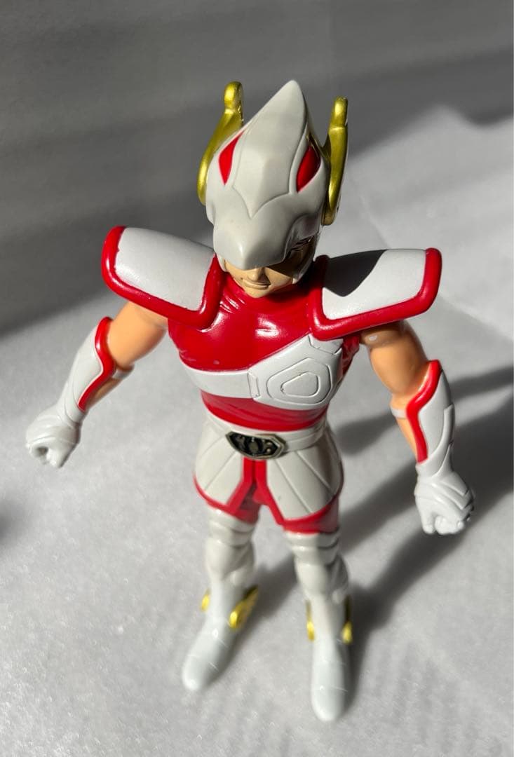 当時物】 聖闘士星矢 ビッグソフビ 2体セット ペガサス星矢 ドラゴン紫