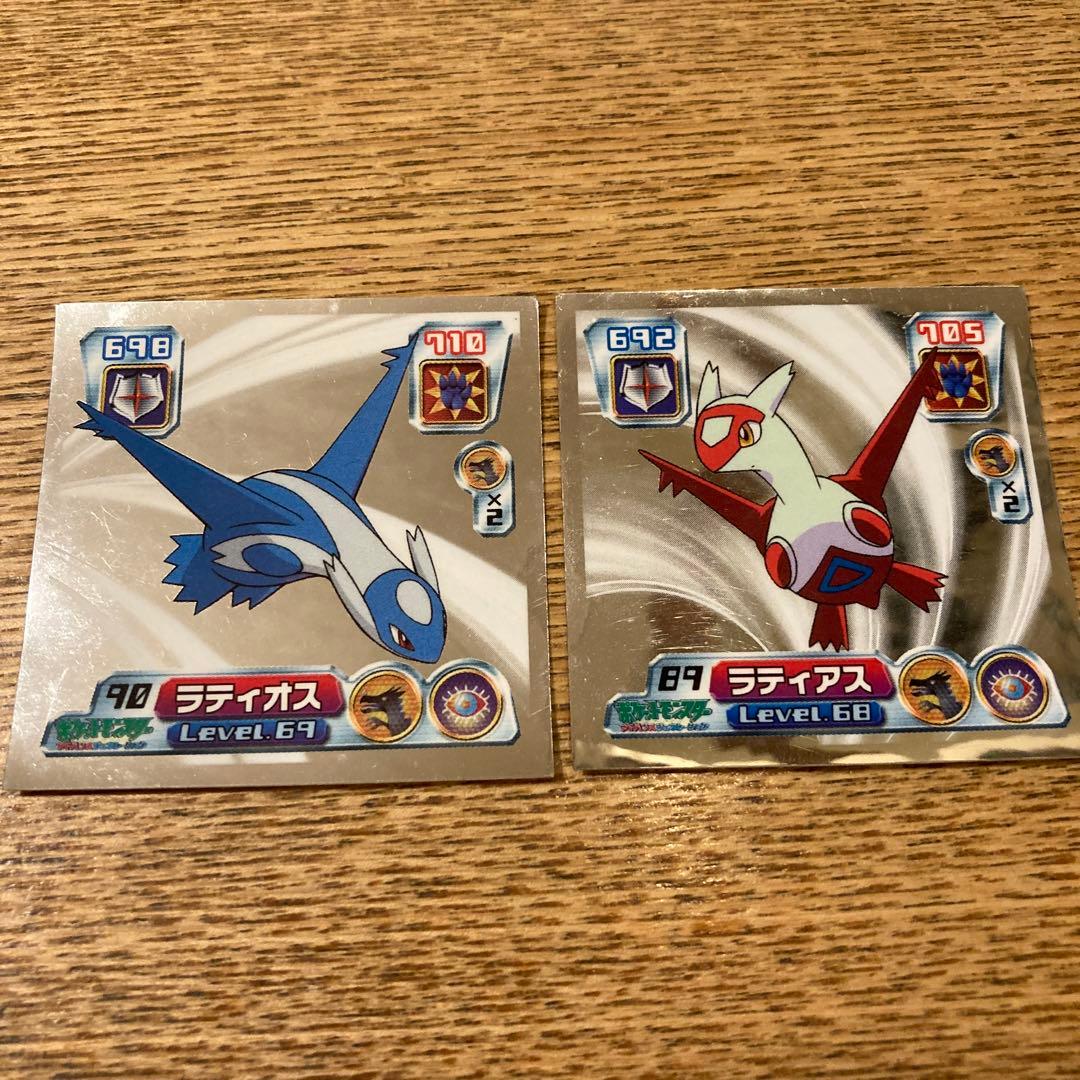 ポケモン最強シール烈伝 ラティアス ラティオス - メルカリ
